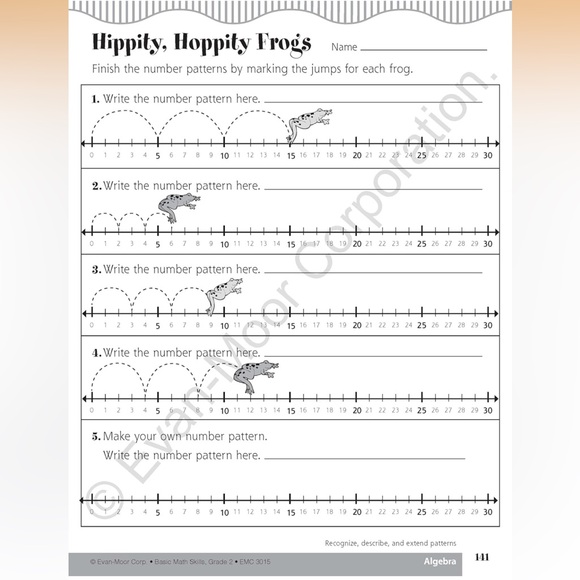 Evan Moor Math workbook bundle - Picture 11 of 16